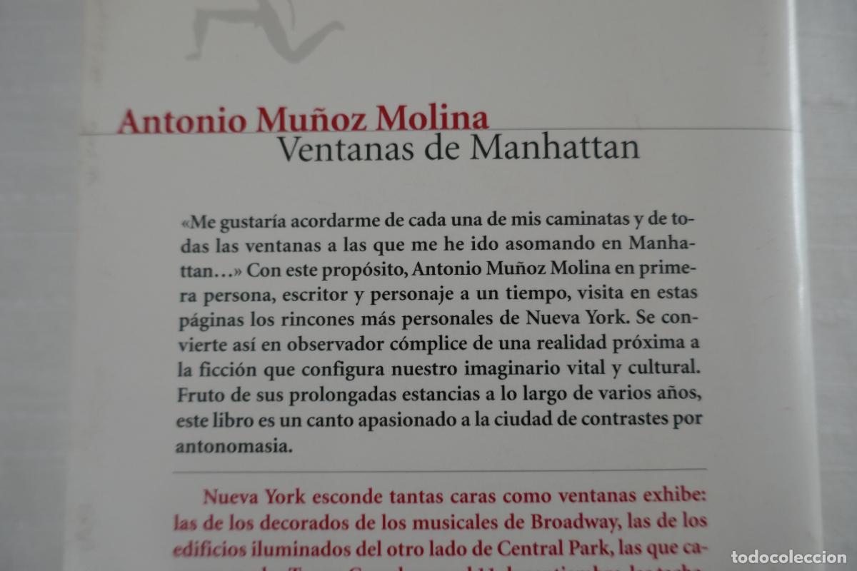 Libros de segunda mano: MU&Ntilde;OZ MOLINA, Antonio - VENTANAS DE MANHATTAN - Foto 12