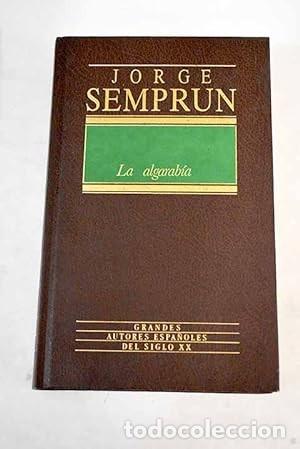Libros de segunda mano: La algarab&iacute;a. Jorge Semprun - Foto 1