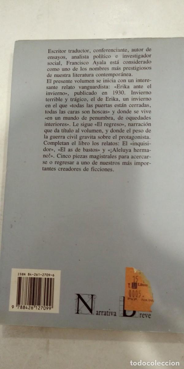 Libros de segunda mano: El regreso Francisco Ayala - Foto 2