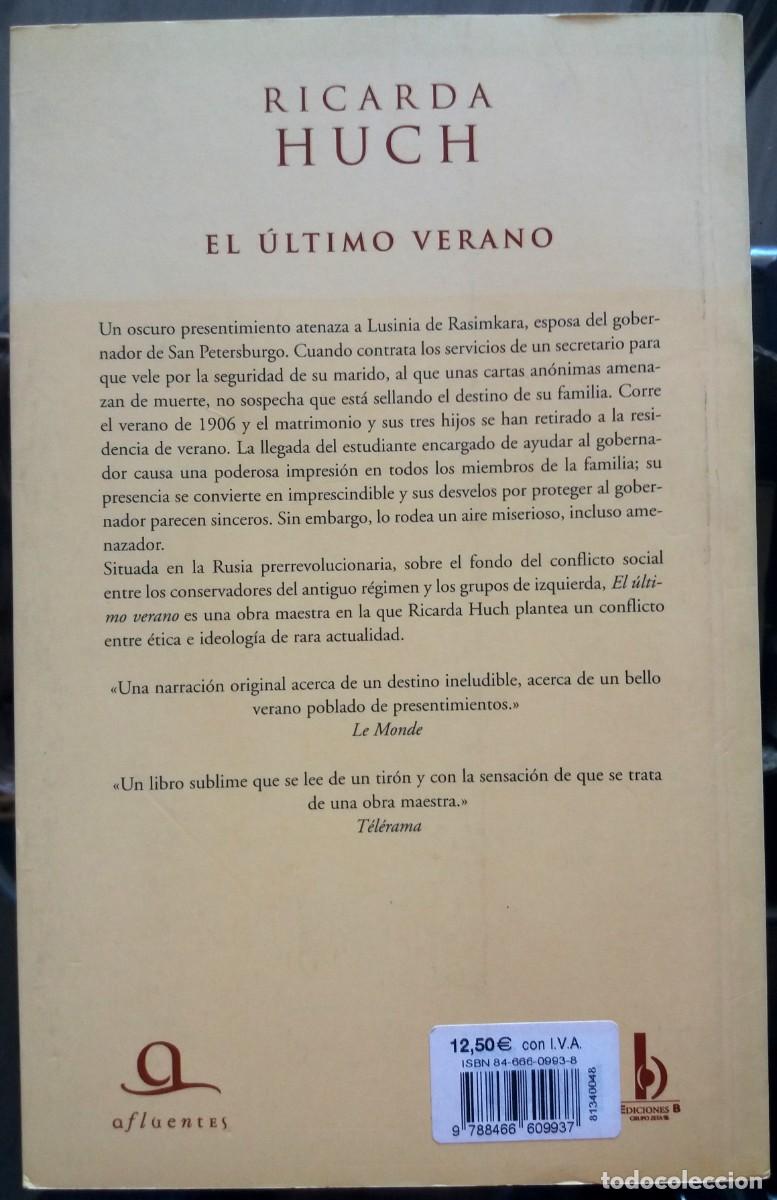 Libros de segunda mano: Ricarda Huch . El &uacute;ltimo verano - Foto 2