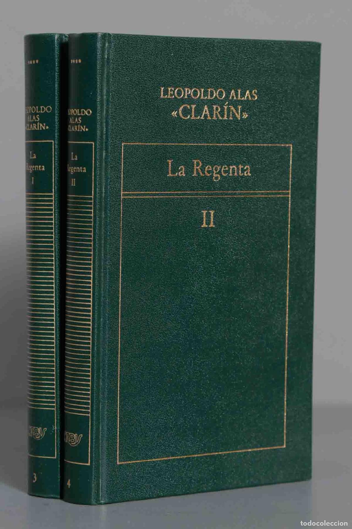 Libros de segunda mano: LA REGENTA. CLARIN. ORBIS. 2 TOMOS - Foto 1