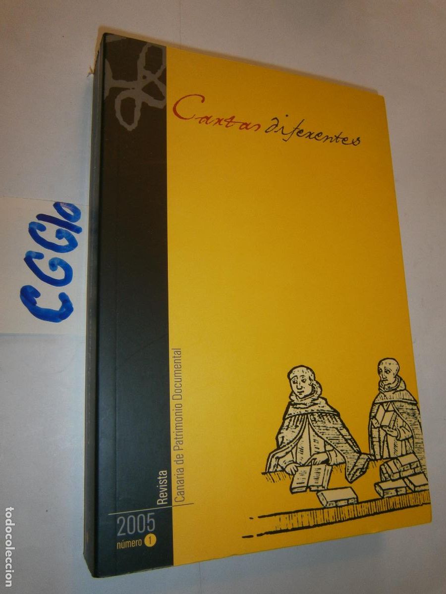 Libros de segunda mano: CARTAS DIFERENTES - N&ordm; 1 REVISTA CANARIA DE PATRIMONIO DOCUMENTAL