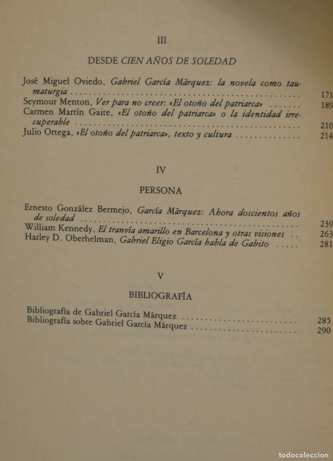 Libros de segunda mano: GABRIEL GARCIA MARQUEZ. EARLE - Foto 3