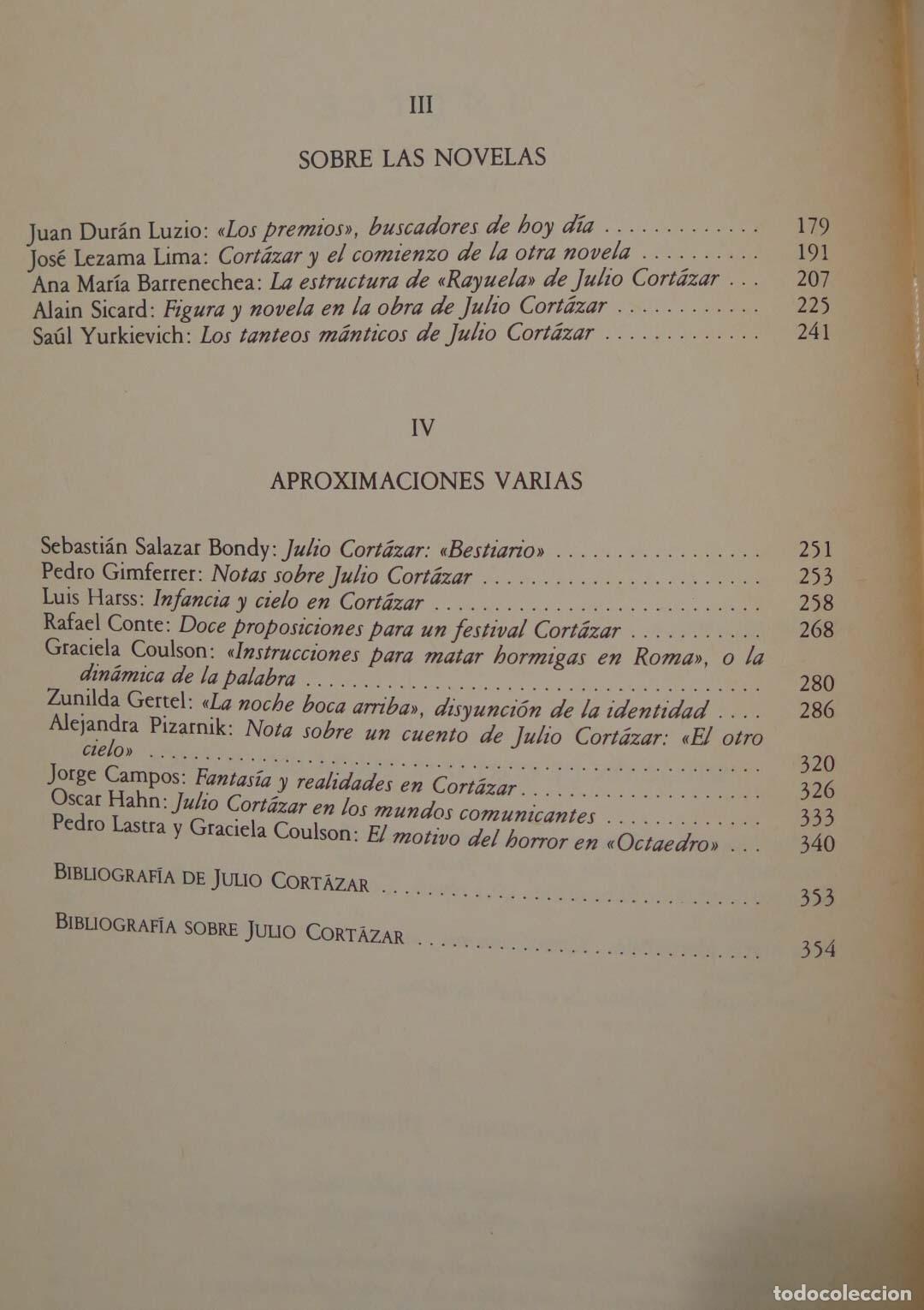 Libros de segunda mano: Julio Cort&aacute;zar. LASTRA - Foto 3