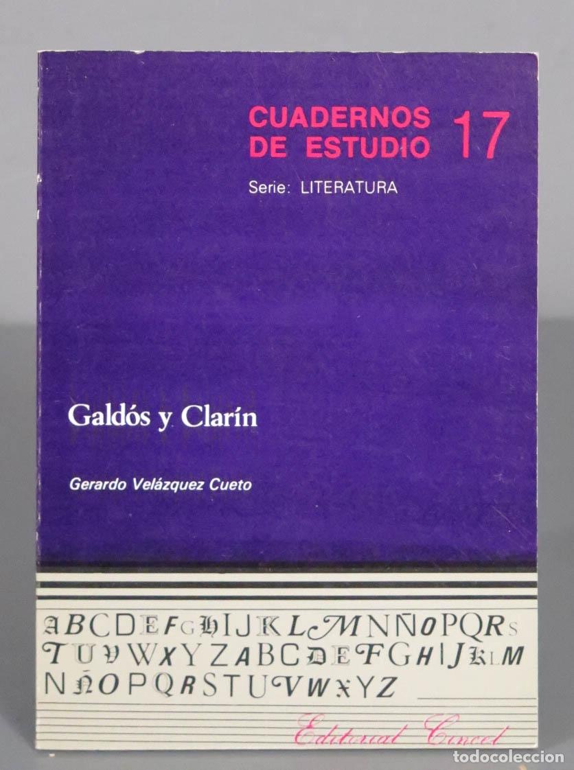 Libros de segunda mano: Galdos y Clarin. Velazquez Cueto - Foto 1