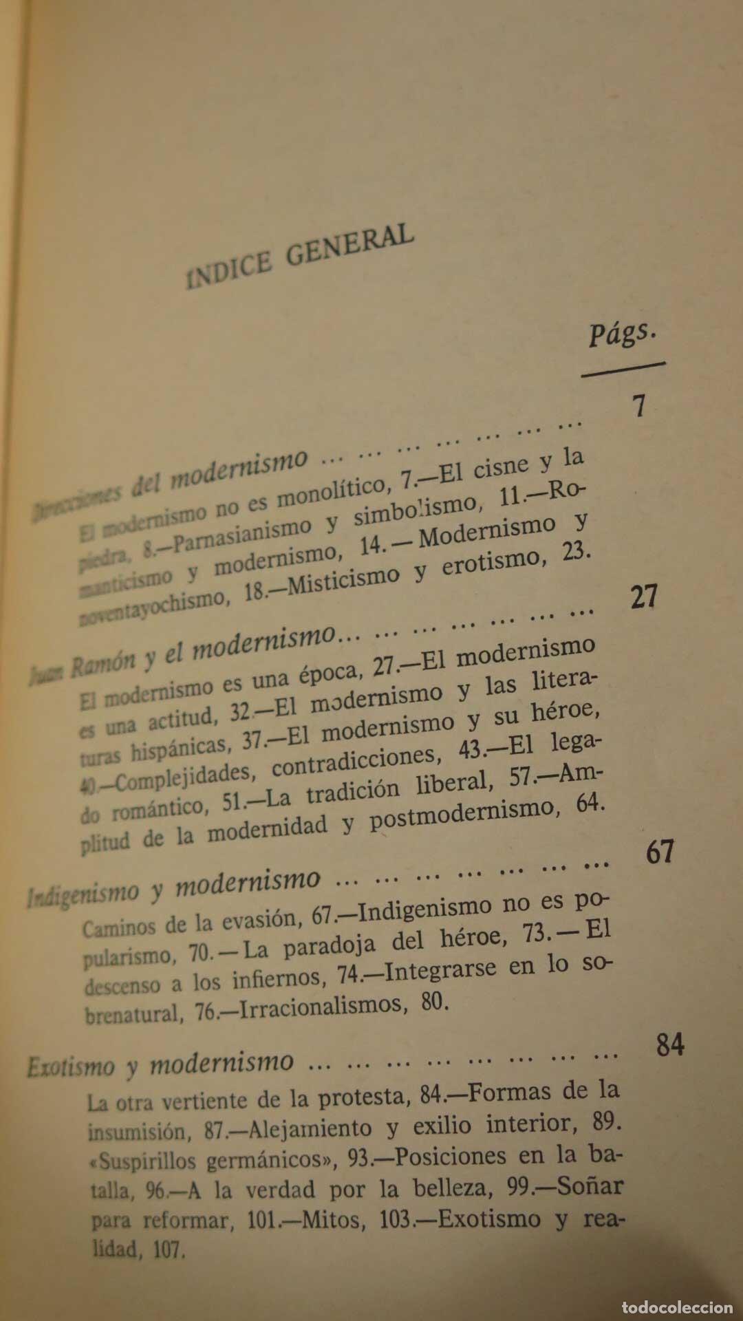 Libros de segunda mano: Direcciones del modernismo Gull&oacute;n - Foto 2