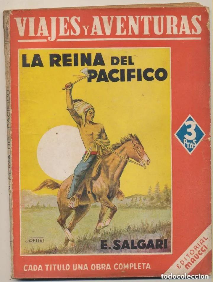 Libros de segunda mano: La Reina del Pac&iacute;fico. E. Salgari - Foto 1