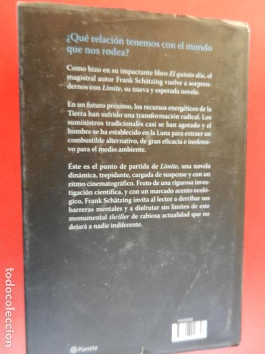 Libros de segunda mano: LIMITE - FRANK SCH&Auml;TZING - 1&ordf; EDICI&Oacute;N EDITORIAL PLANETA - Foto 2
