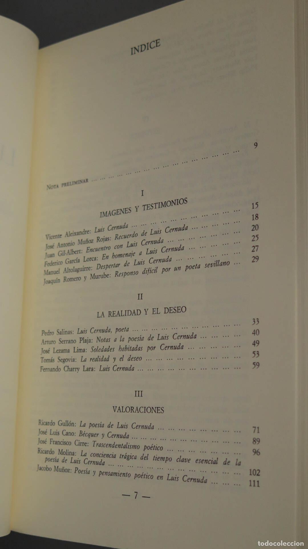 Libros de segunda mano: Luis Cernuda. Derek Harris - Foto 2