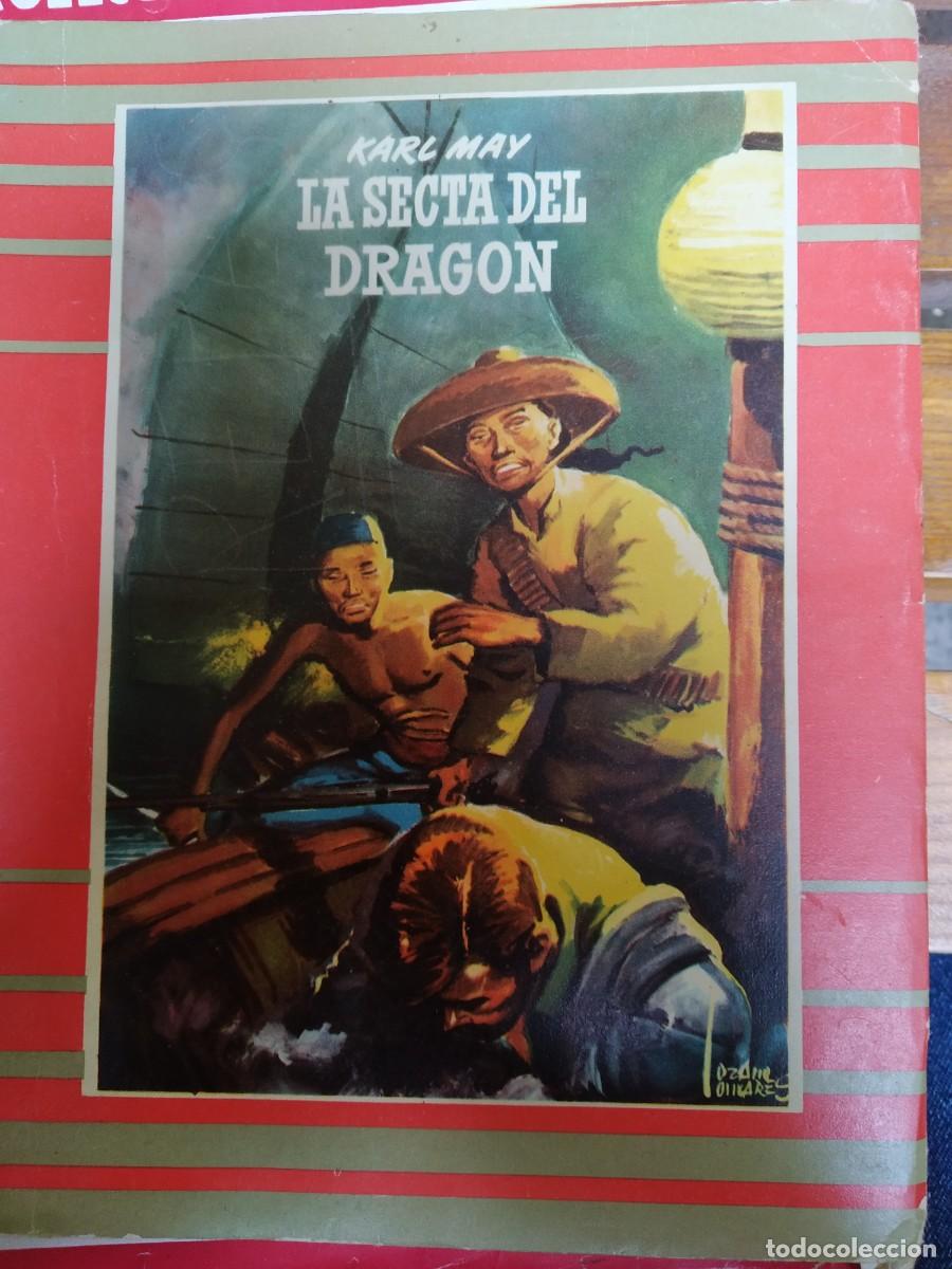Libros de segunda mano: Karl May - La secta del drag&oacute;n - Foto 1