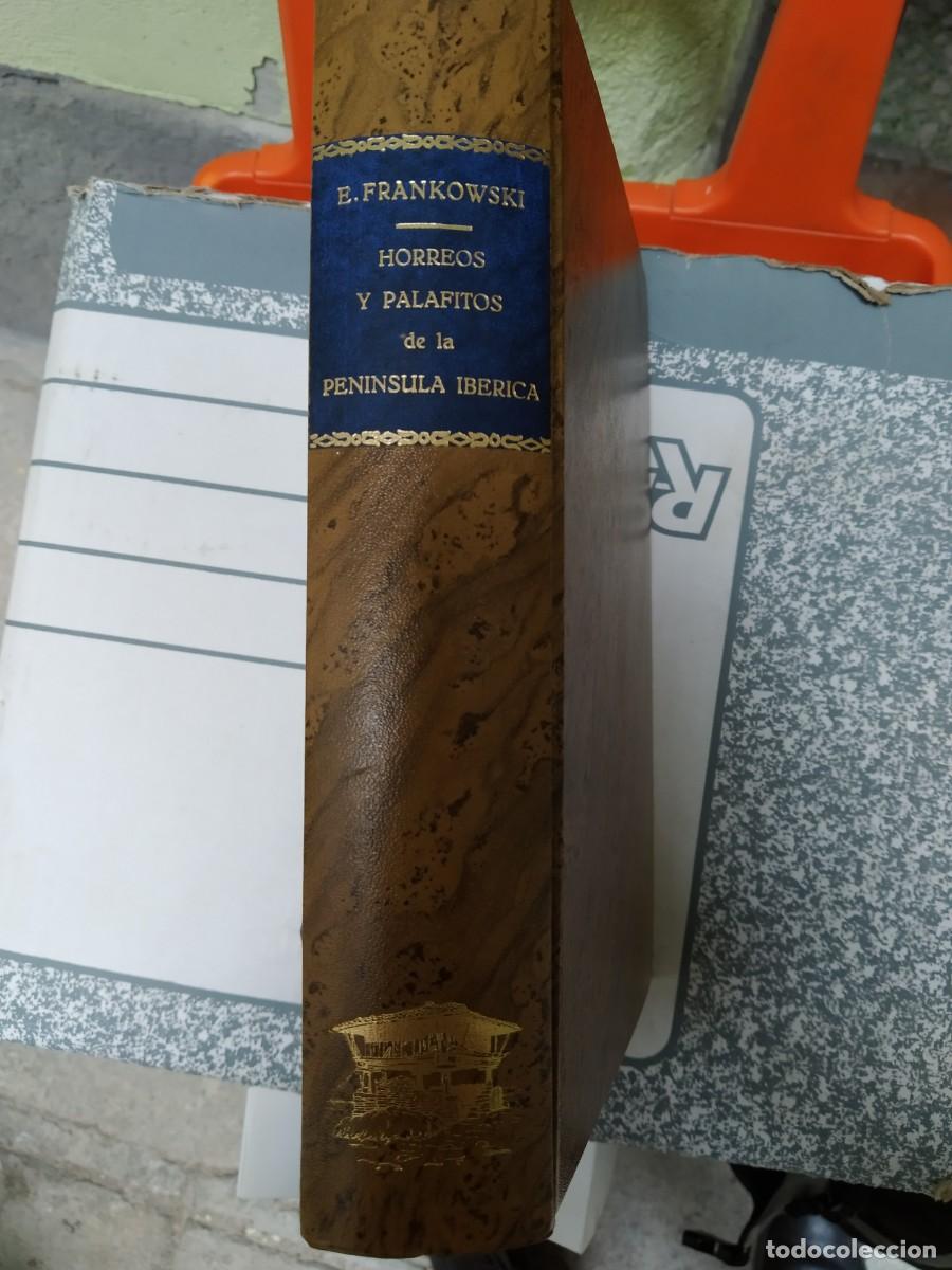Libros de segunda mano: E. Frankowski - Horreos y Palafitos de la Pen&iacute;nsula Ib&eacute;rica
