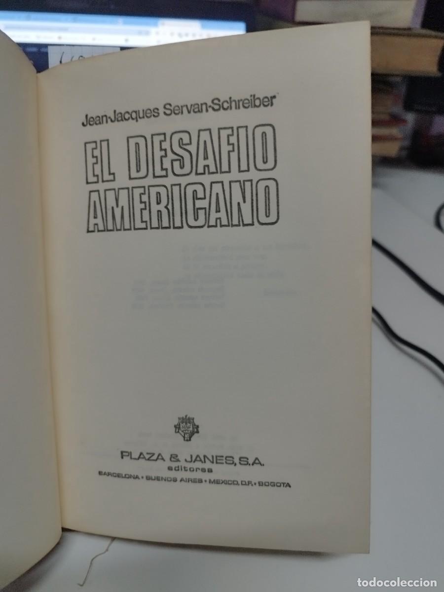 Libros de segunda mano: EL DESAF&Iacute;O AMERICANO - Foto 2