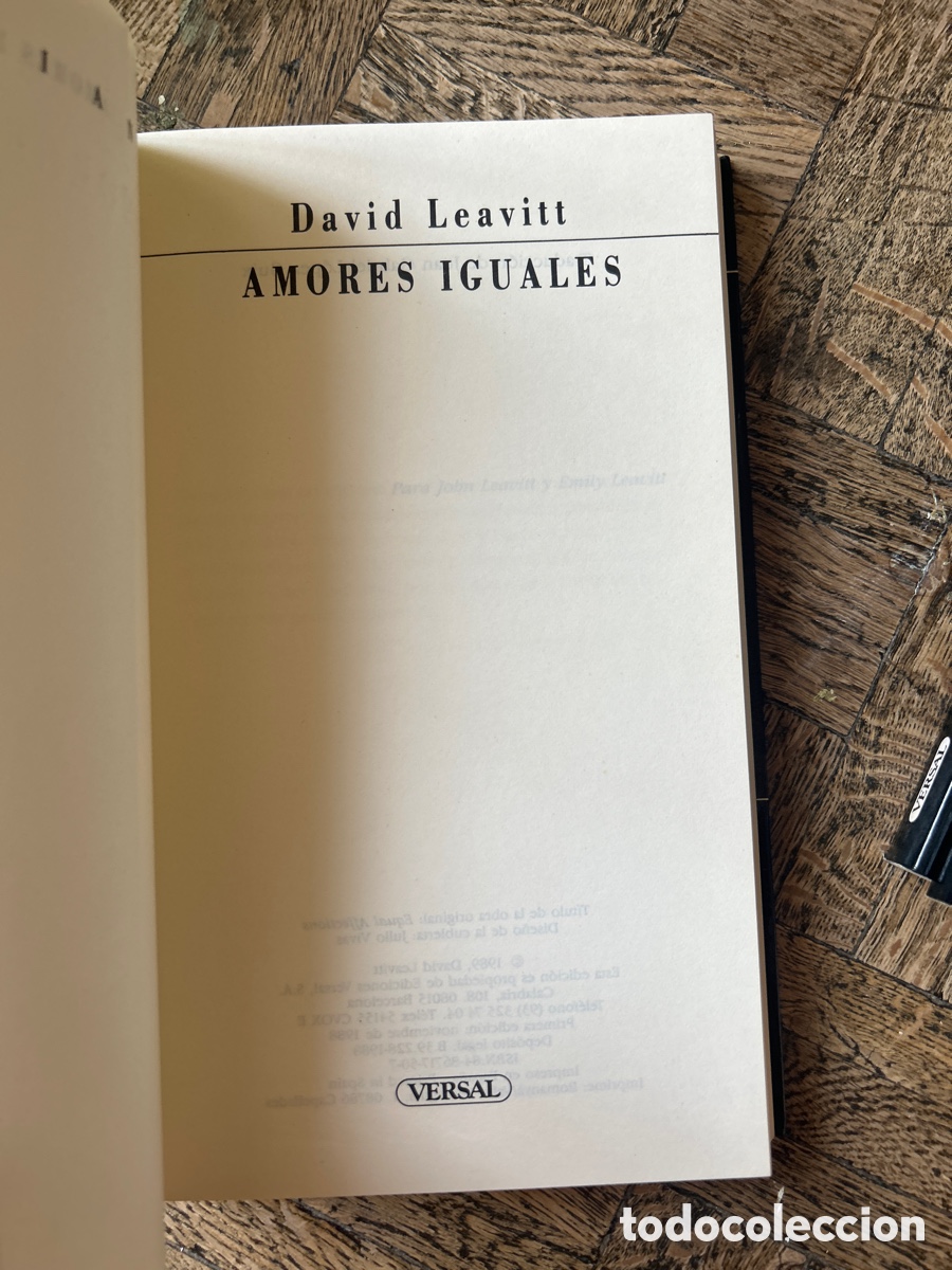 Libros de segunda mano: Biblioteca David Leavitt - Versal - Foto 5