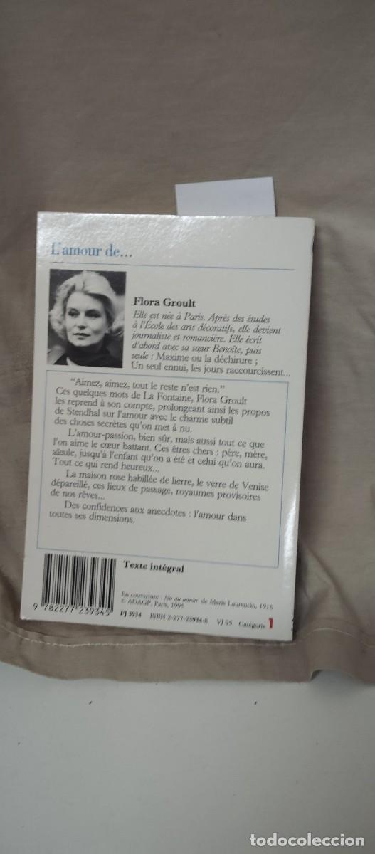 Libros de segunda mano: Lamour de: Essai Groult Flora - Foto 4
