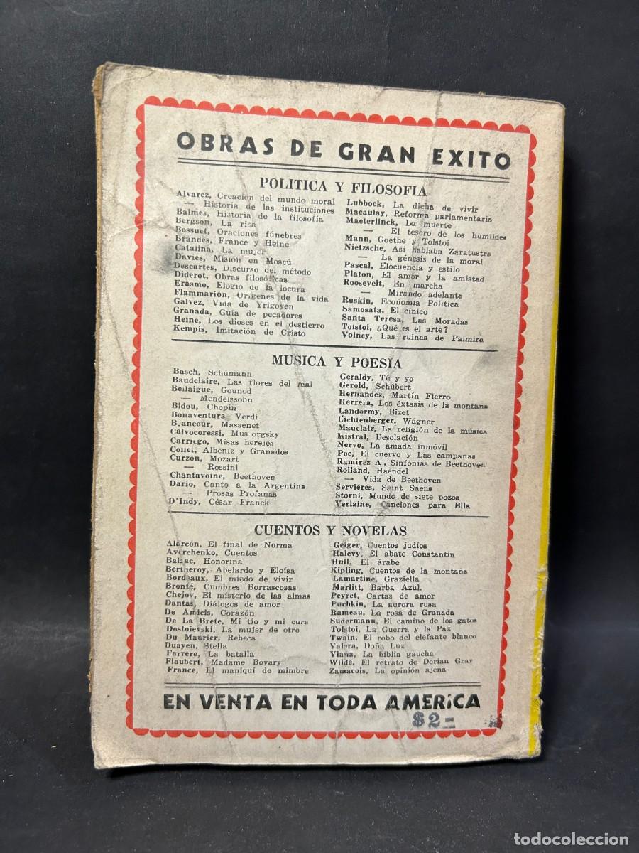 Libros de segunda mano: PAUL BOURGET - UN CORAZ&Oacute;N DE MUJER - 1947 - Foto 3