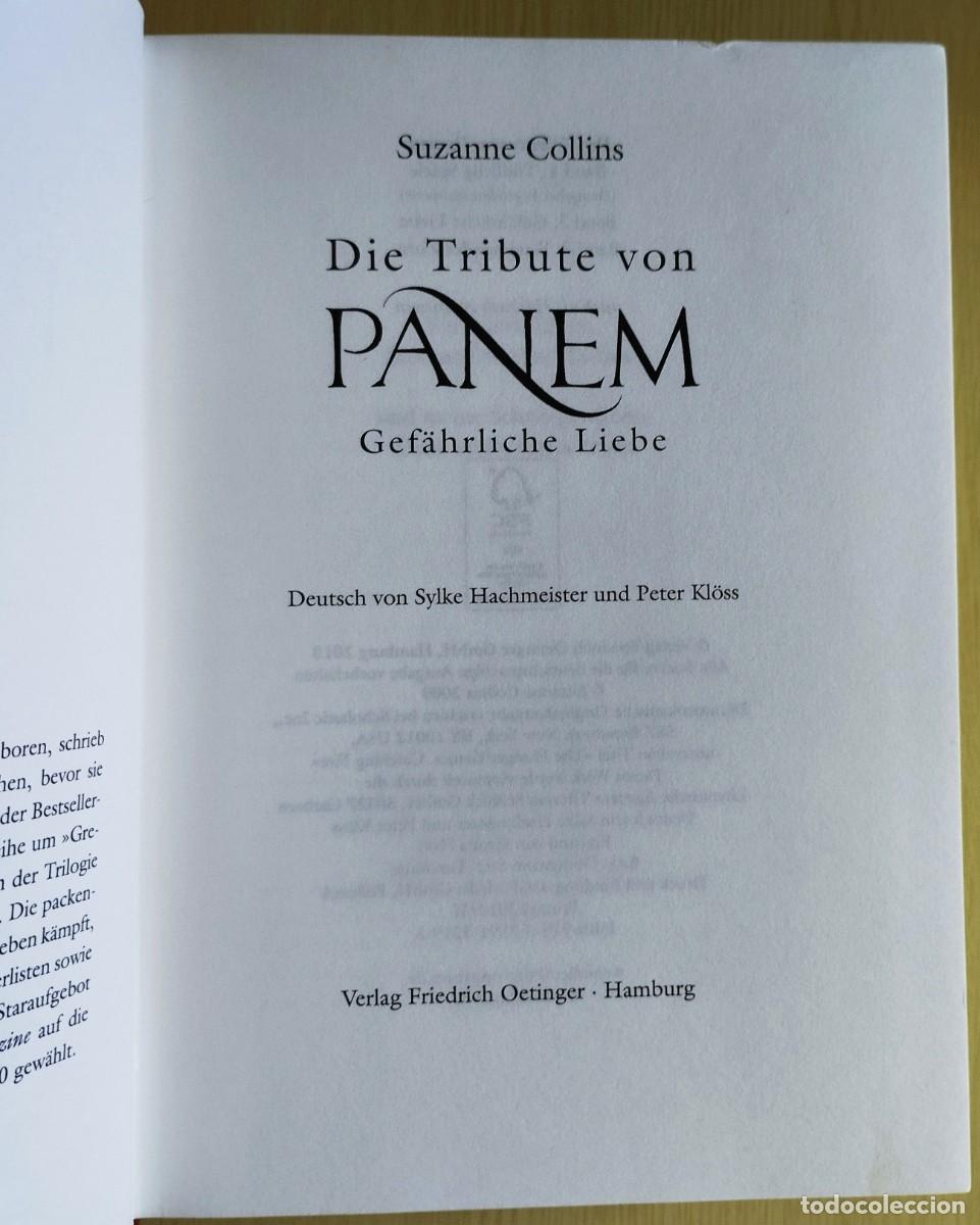 Libros de segunda mano: Die Tribute Von Panem de Suzanne Collins - Foto 3