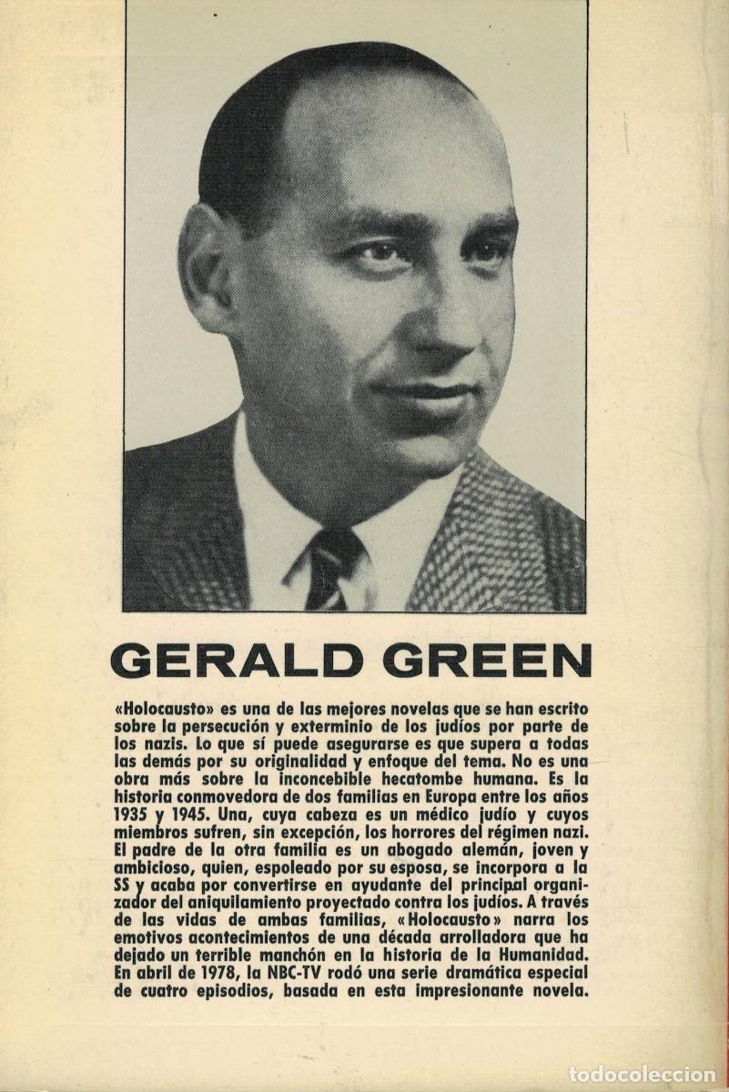 Libros de segunda mano: Gerald Green, Holocausto - Foto 2
