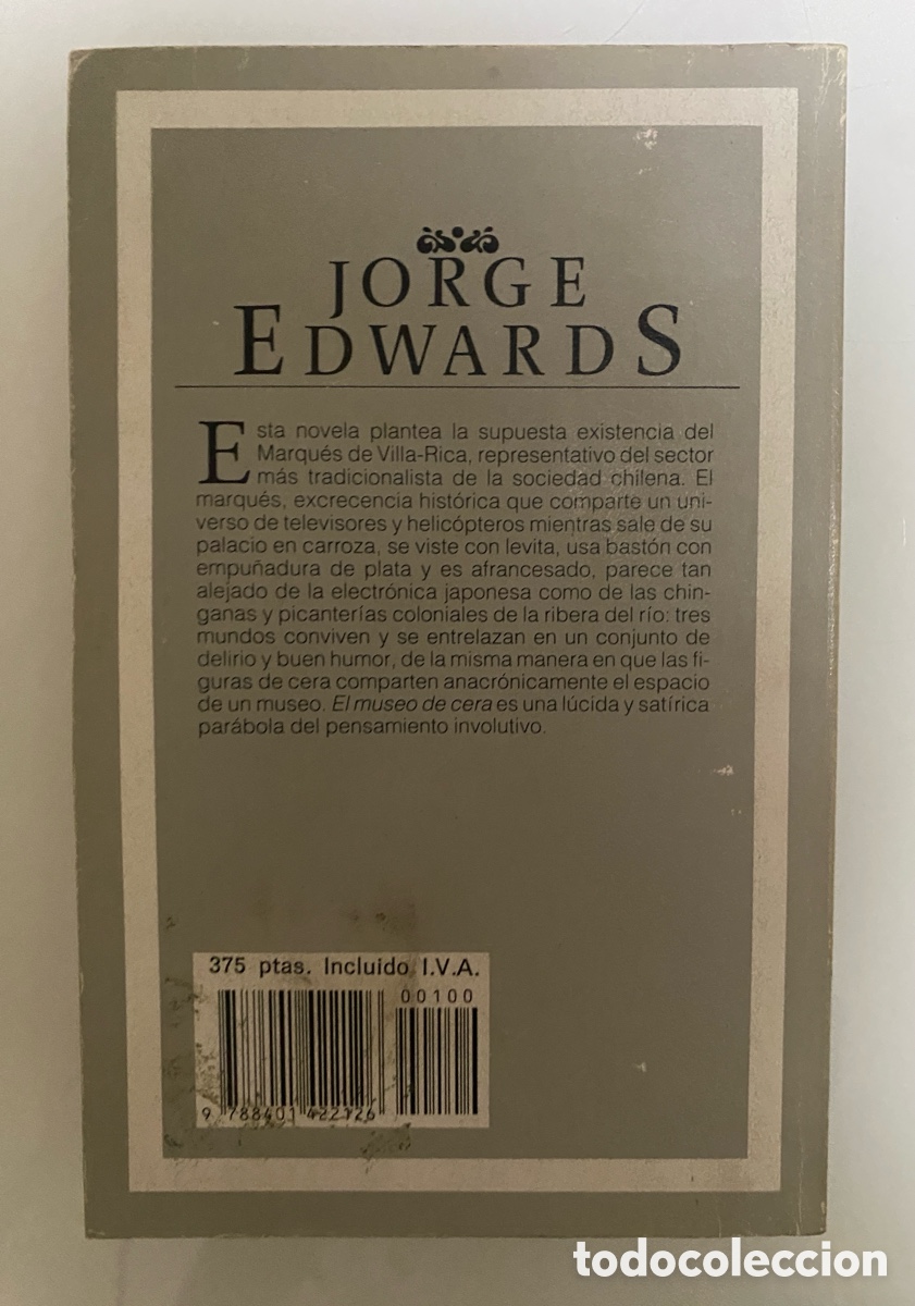 Libros de segunda mano: El museo de cera - EDWARDS, Jorge - Foto 2