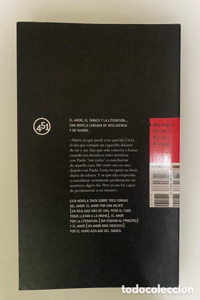 Libros de segunda mano: El &uacute;ltimo cigarrillo - PREISEND&Ouml;RFER, Bruno - Foto 2