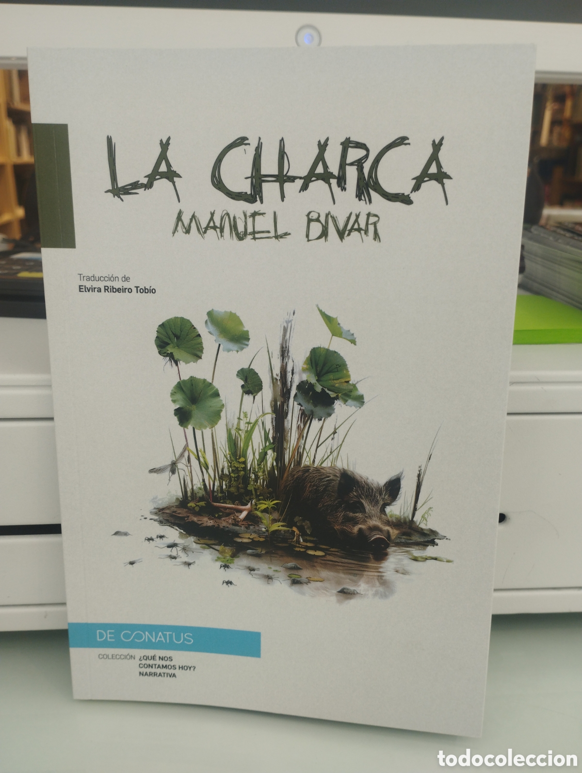 Libros de segunda mano: Manuel Vivar. La charca - Foto 1