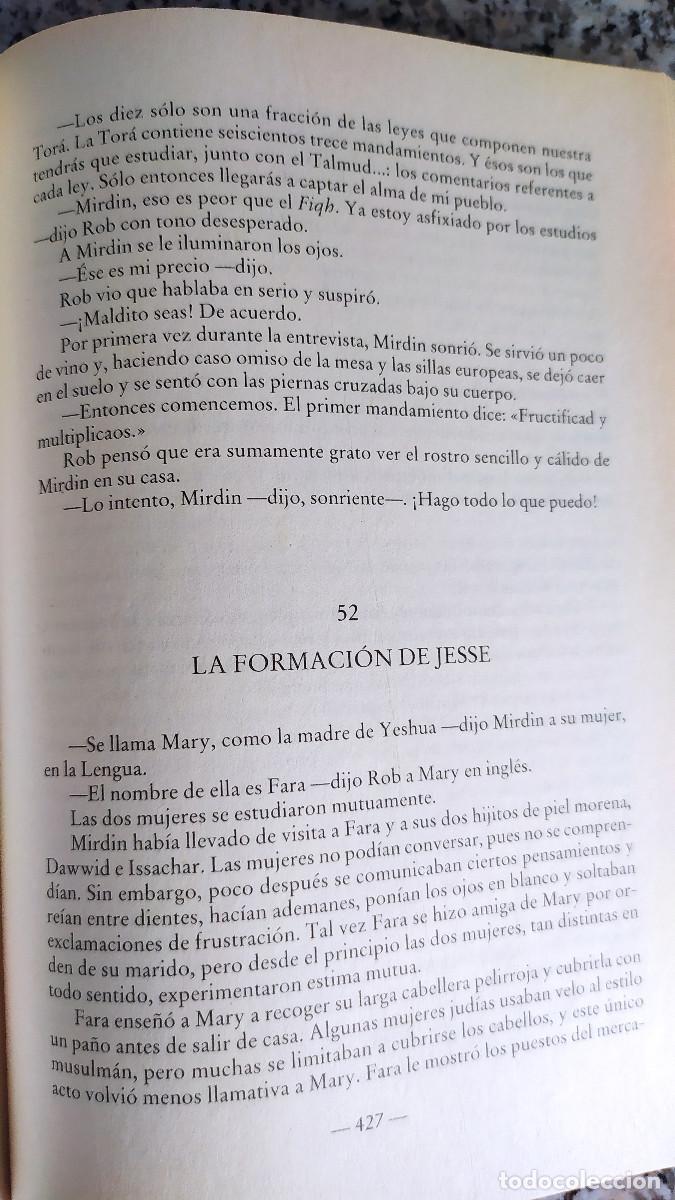 Libros de segunda mano: Libro El m&eacute;dico, de Noah Gordon, a&ntilde;o 2000, ediciones Plural - Foto 9