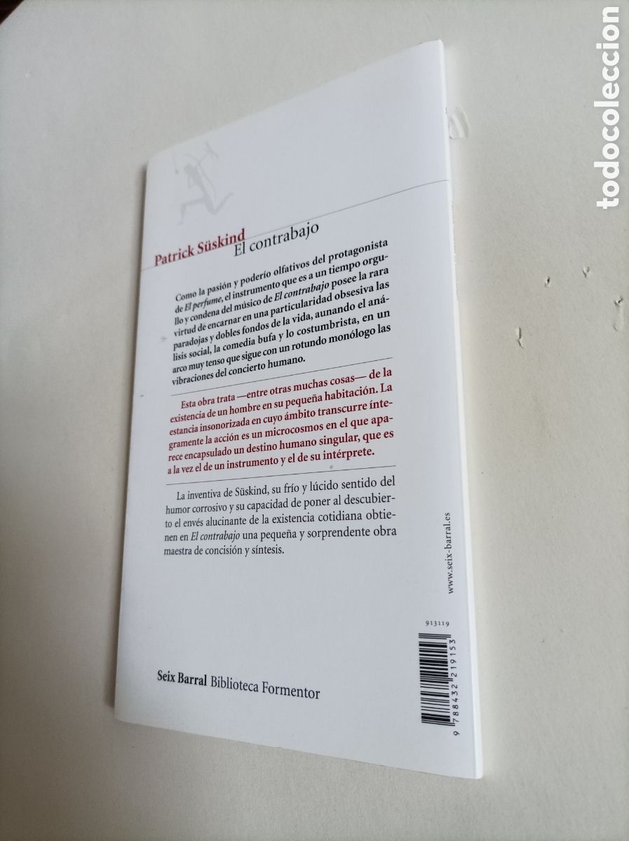 Libros de segunda mano: El contrabajo / Patrick Suskind - Foto 5