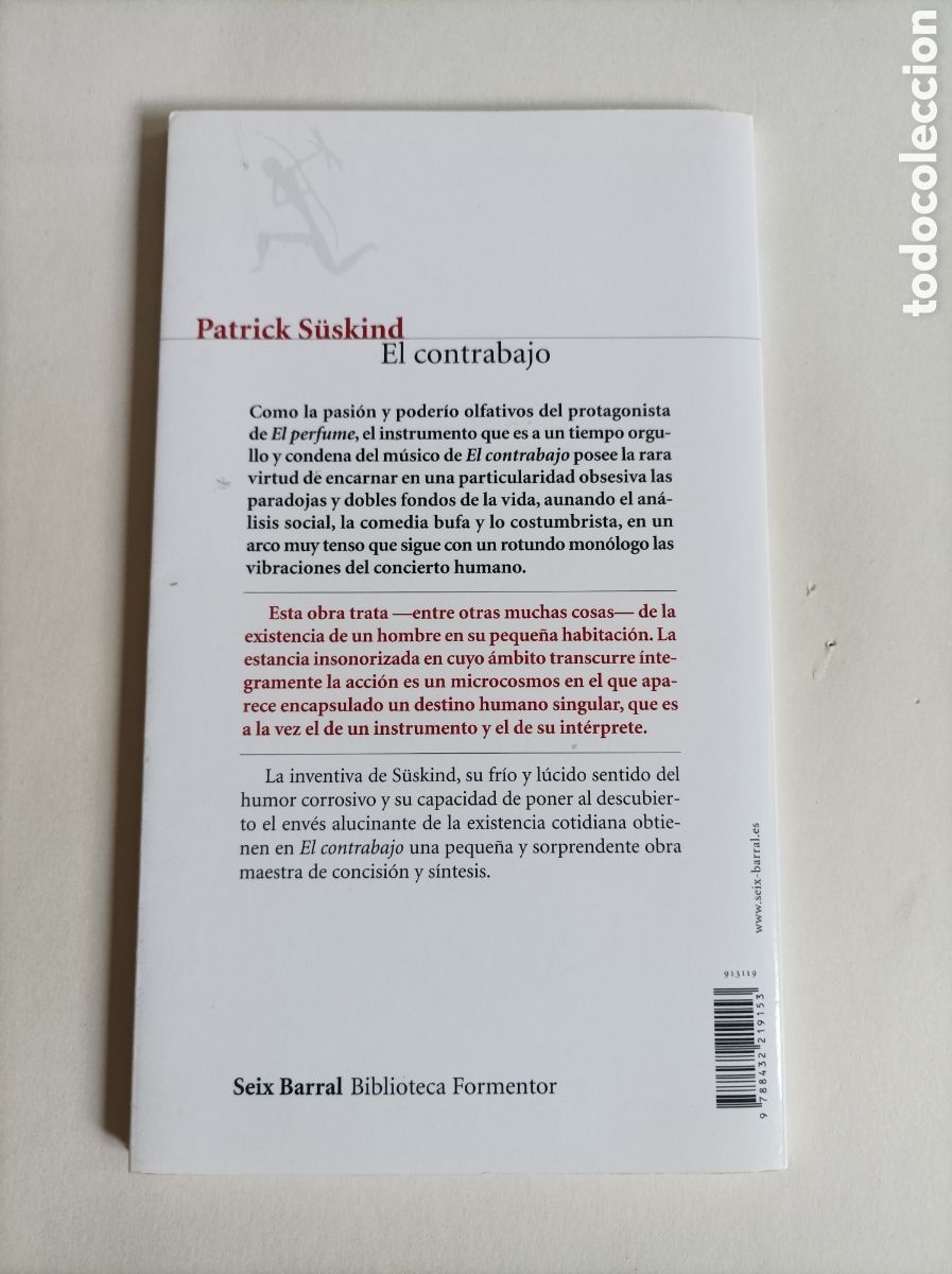 Libros de segunda mano: El contrabajo / Patrick Suskind - Foto 6