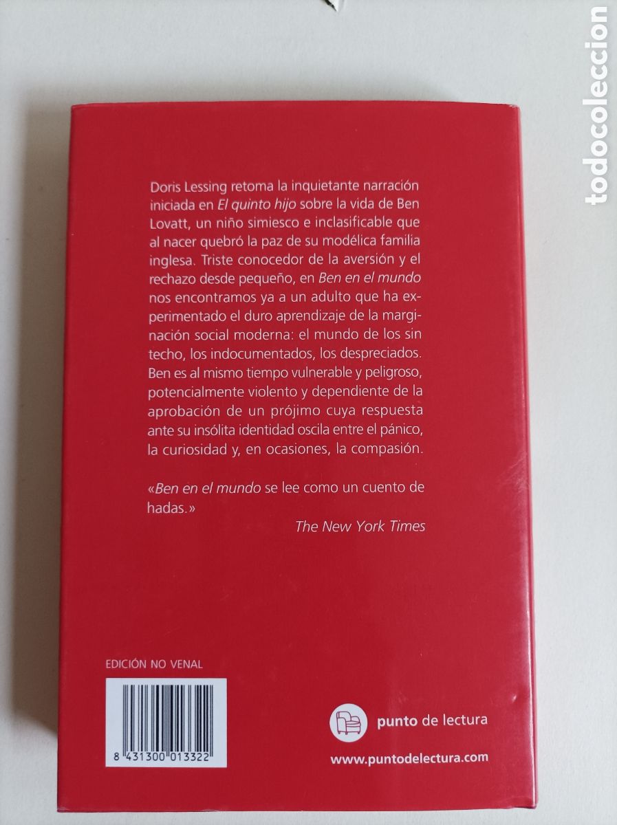Libros de segunda mano: Ben en el mundo/ Doris Lessing - Foto 8