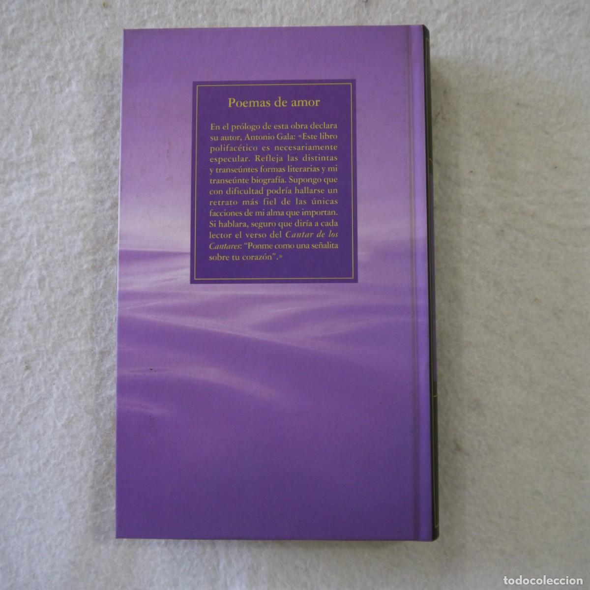 Libros de segunda mano: POEMAS DE AMOR - LIBRO+CD - ANTONIO GALA - Foto 3