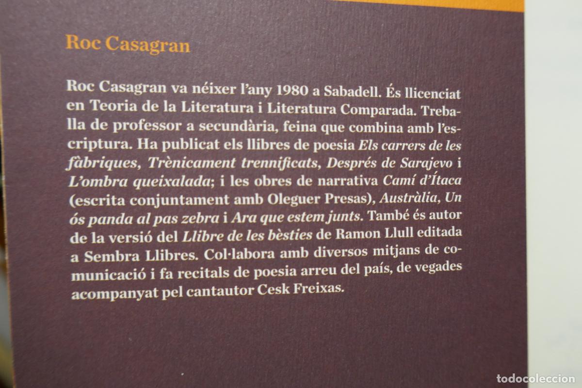 Libros de segunda mano: Lamor fora de mapa - Roc Casagran (EN CATALAN) - Foto 4
