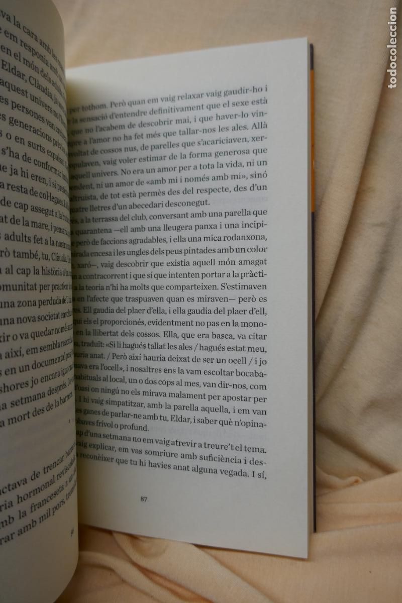 Libros de segunda mano: Lamor fora de mapa - Roc Casagran (EN CATALAN) - Foto 9