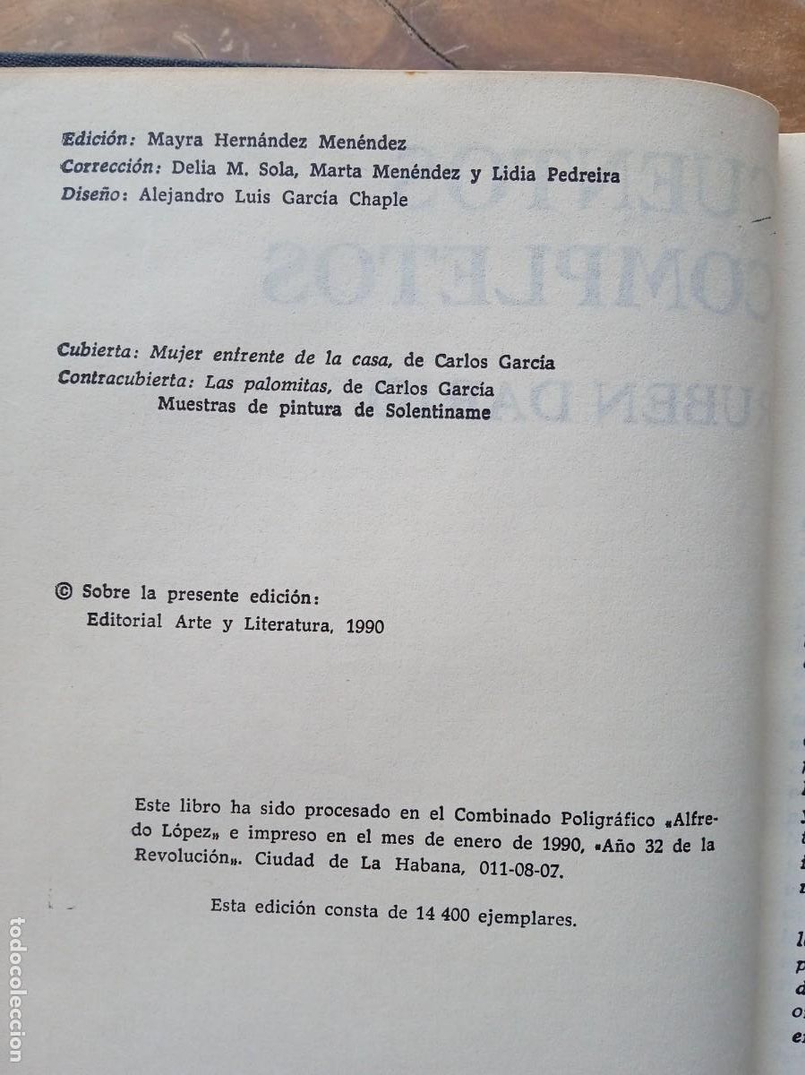 Libros de segunda mano: Rub&eacute;n Dar&iacute;o cuentos completos - Foto 4