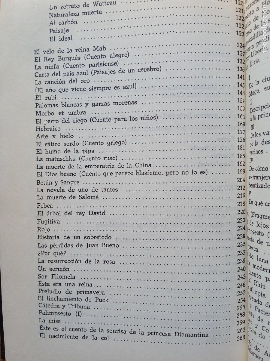 Libros de segunda mano: Rub&eacute;n Dar&iacute;o cuentos completos - Foto 7