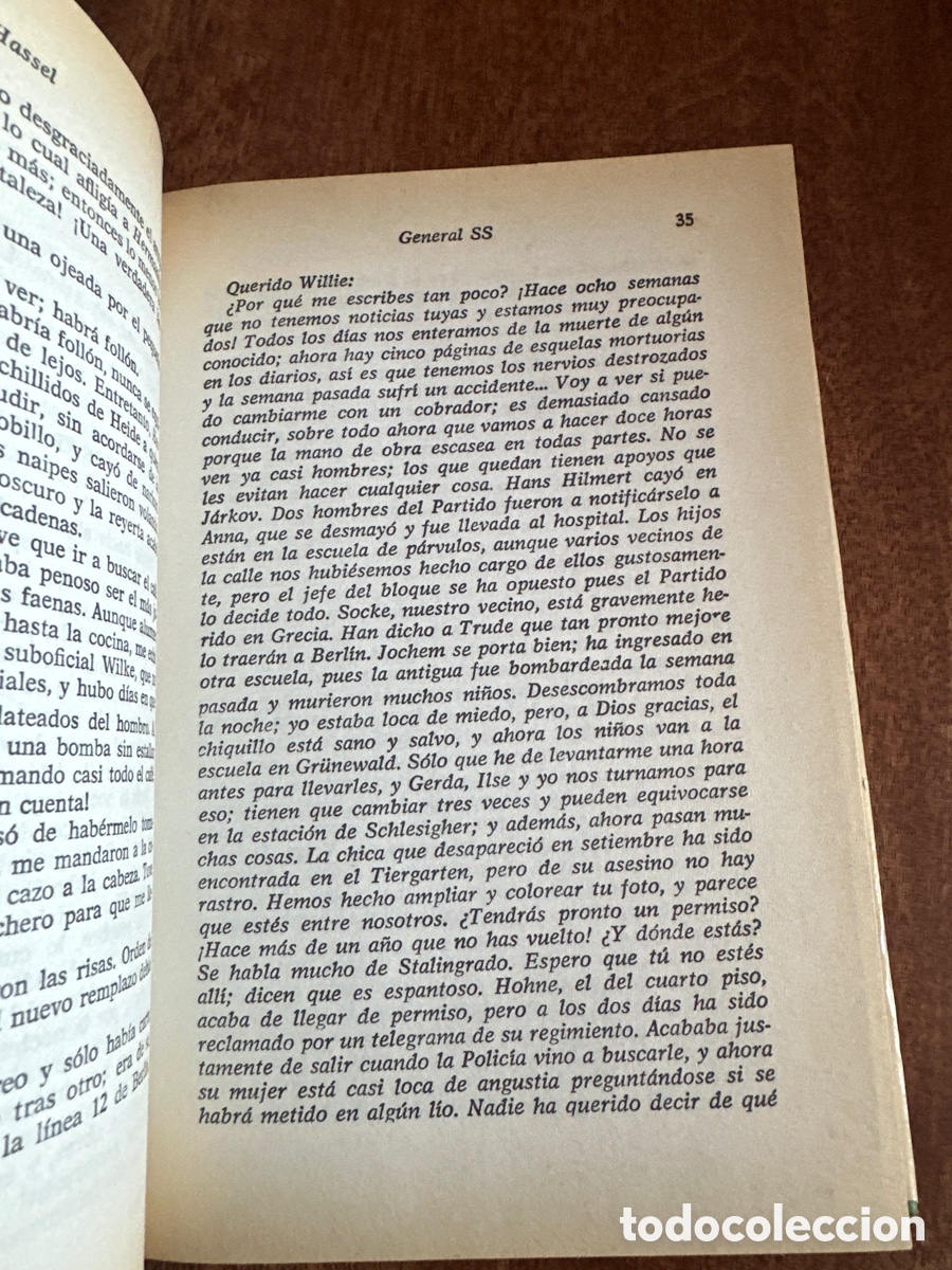 Libros de segunda mano: General SS Sven Hassel - Foto 4