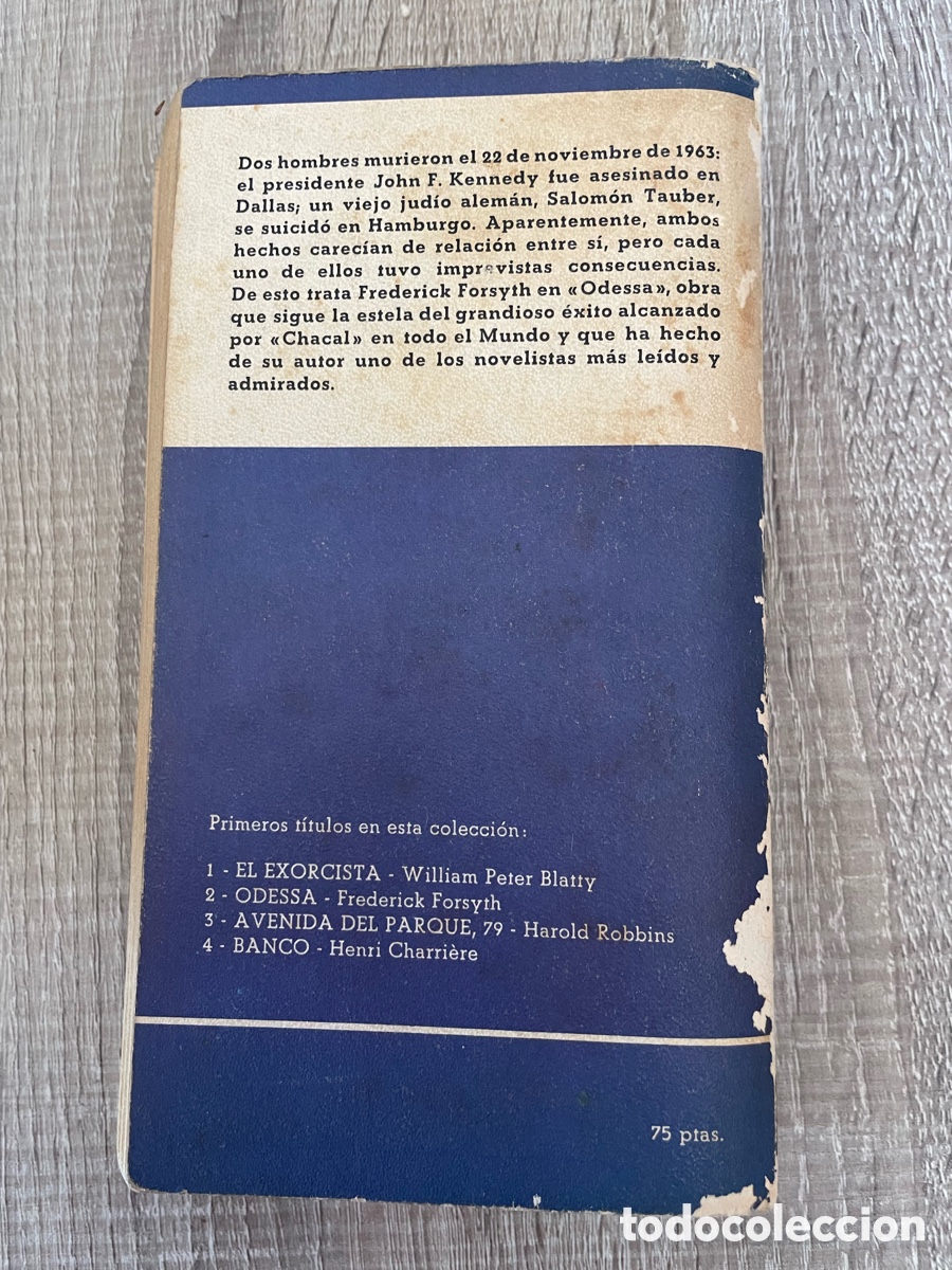 Libros de segunda mano: Libro &ldquo;Odessa&rdquo; de Frederick Forsyth - Foto 3