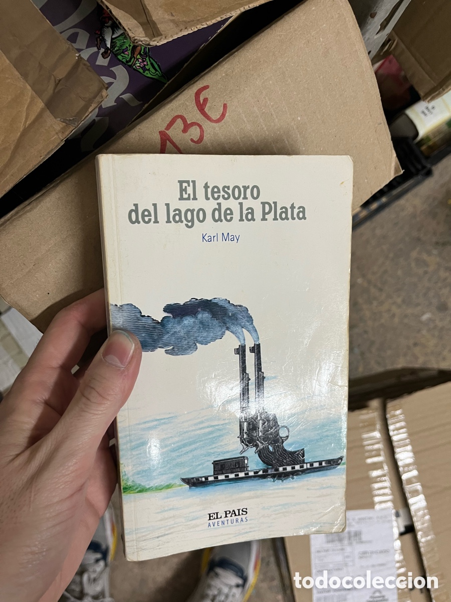 Libros de segunda mano: 13E El tesoro del lago de la Plata Karl May - Foto 1