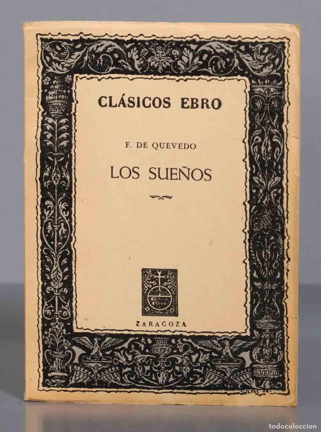 Libros de segunda mano: F. DE QUEVEDO LOS SUE&Ntilde;OS - Foto 1