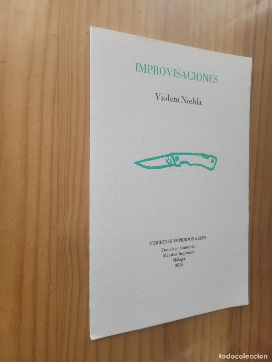 Libros de segunda mano: IMPROVISACIONES - VIOLETA NIEBLA - Foto 1