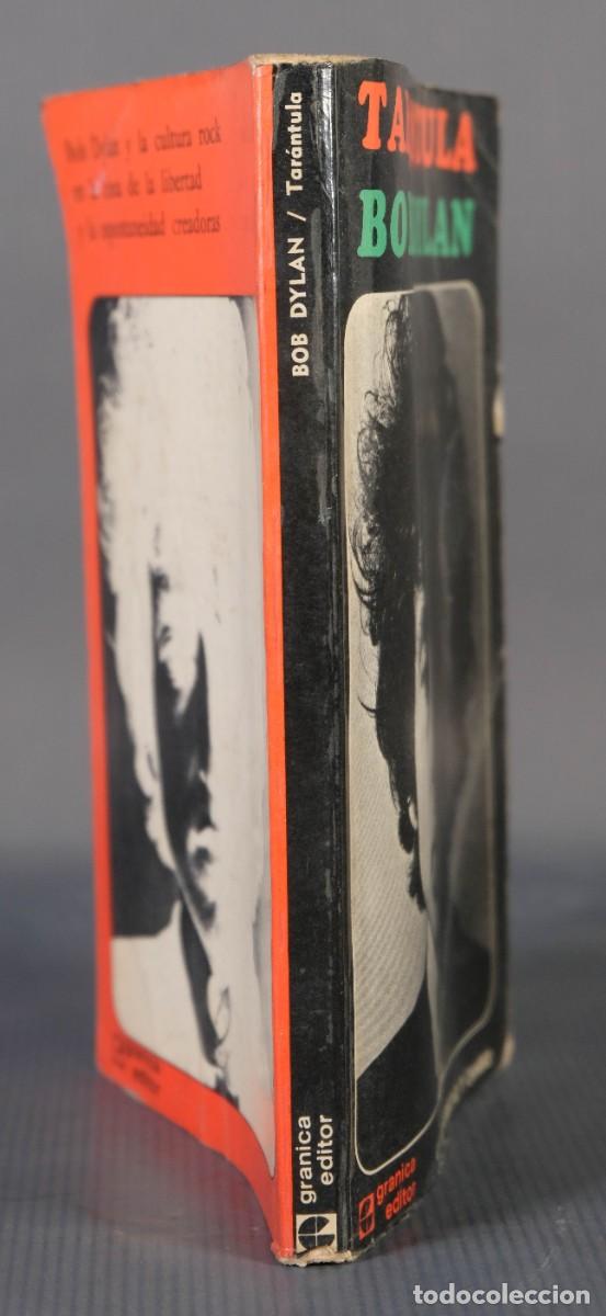 Libros de segunda mano: Tarantula - Bob Dylan - Ed.Granica, 1973 - Foto 3