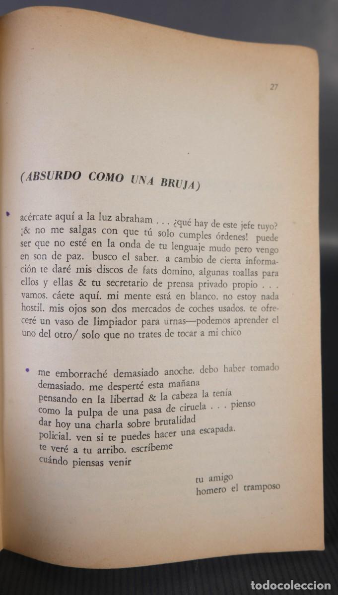 Libros de segunda mano: Tarantula - Bob Dylan - Ed.Granica, 1973 - Foto 9