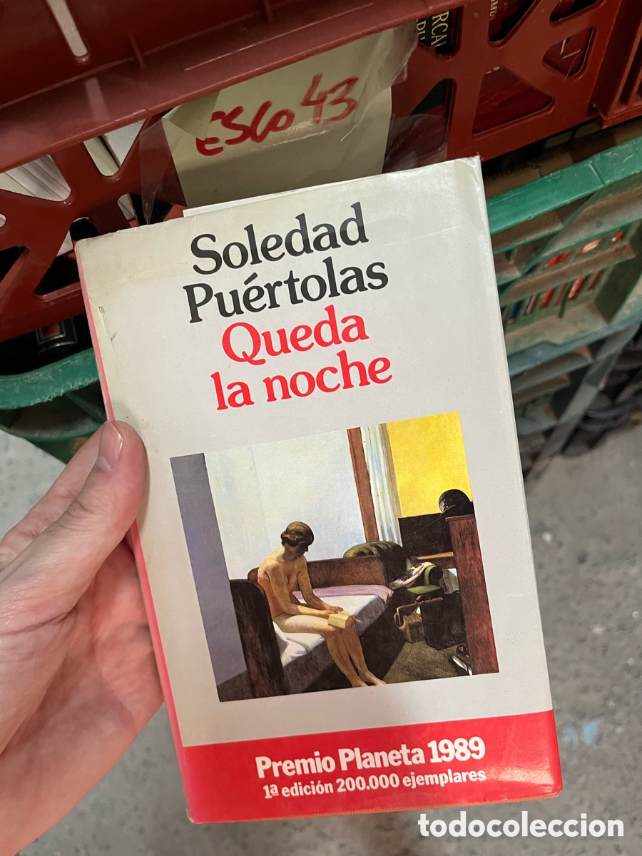 Libros de segunda mano: Esco43 Soledad Pu&eacute;rtolas Queda la noche - Foto 1