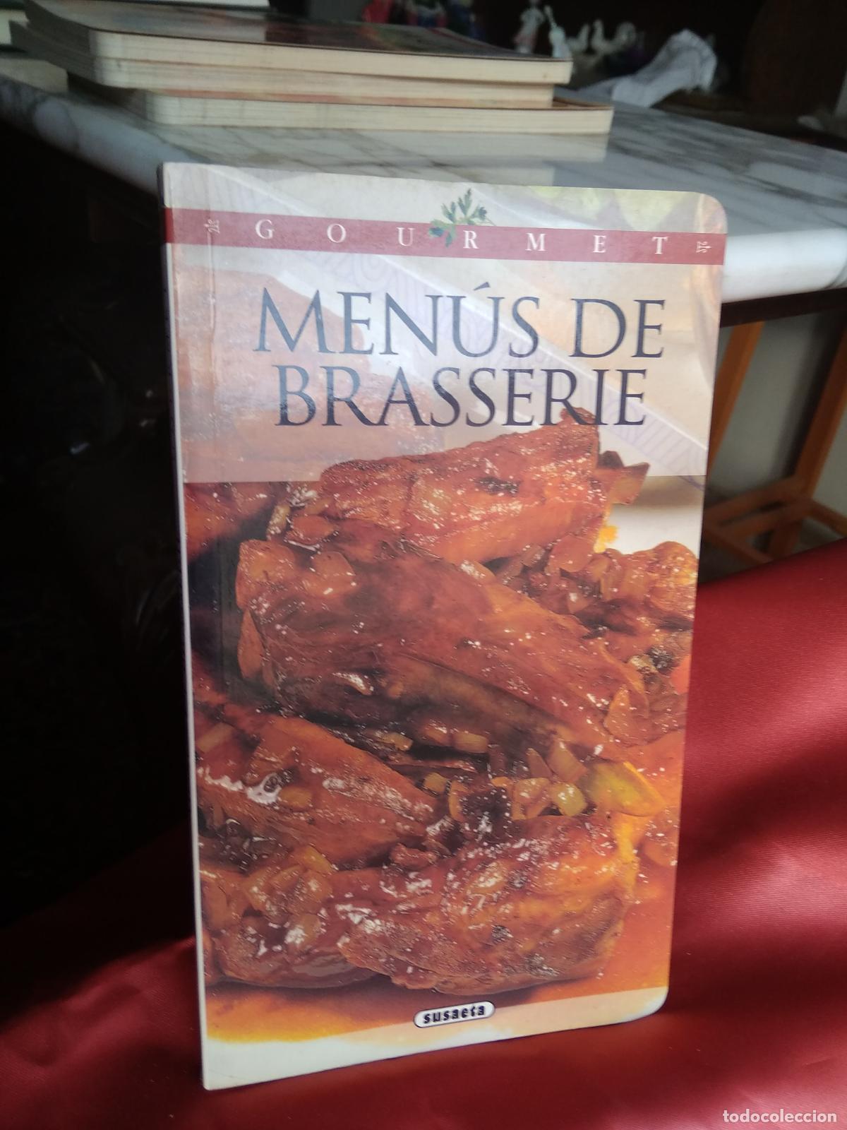 Libri di seconda mano: Men&uacute;s de brasserie. Gourmet. Monique Lansard. L.8136-1392