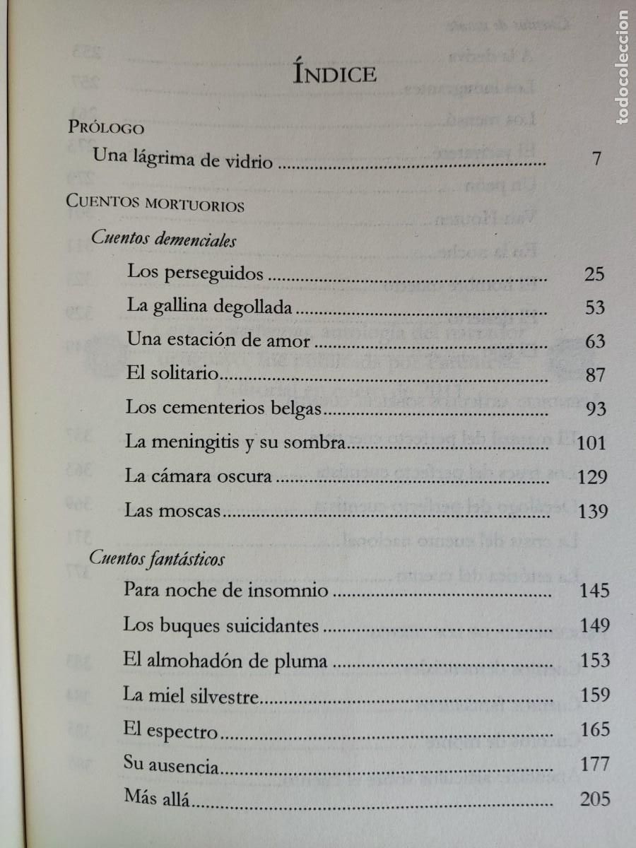 Libros de segunda mano: CUENTOS MORTUORIOS / HORACIO QUIROGA / 2011. PAR&Eacute;NTESIS - Foto 4