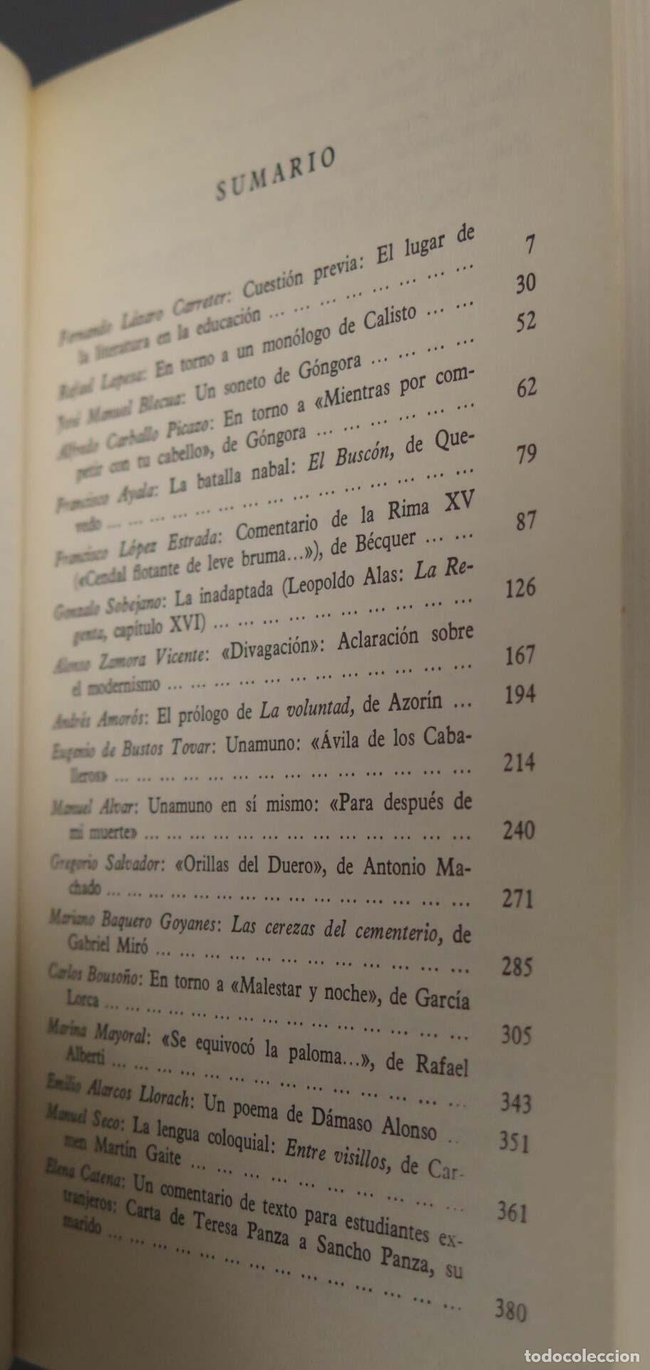 Libros de segunda mano: El comentario de textos - Foto 2
