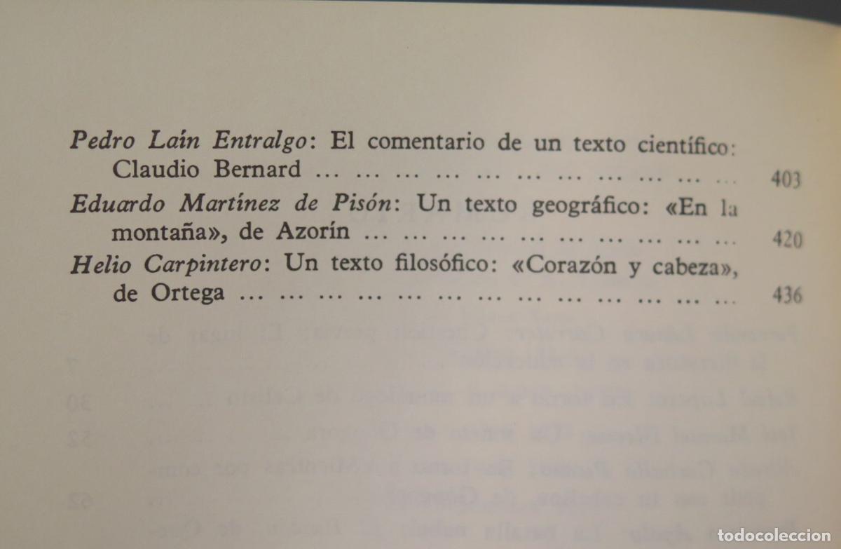 Libros de segunda mano: El comentario de textos - Foto 3