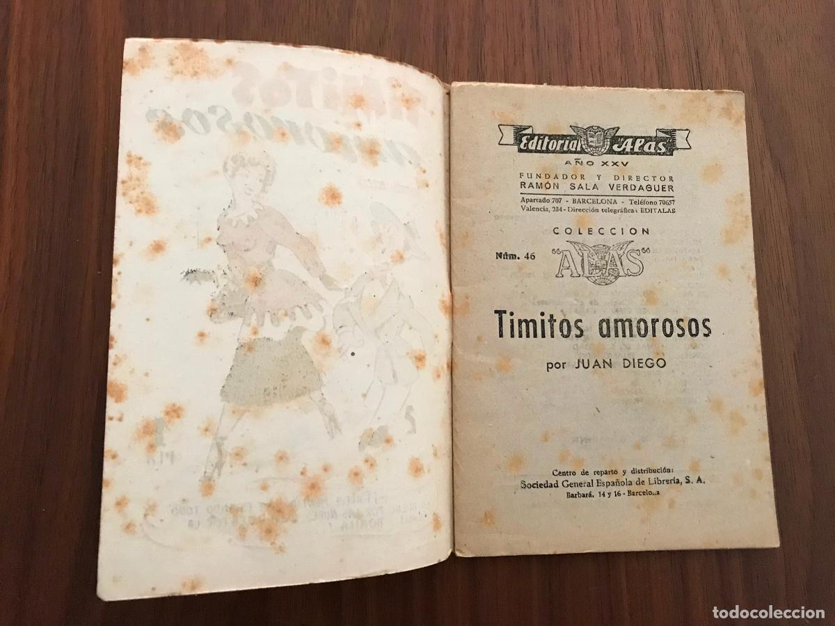 Libros de segunda mano: TIMITOS AMOROSOS , EDITORIAL ALAS - Foto 2