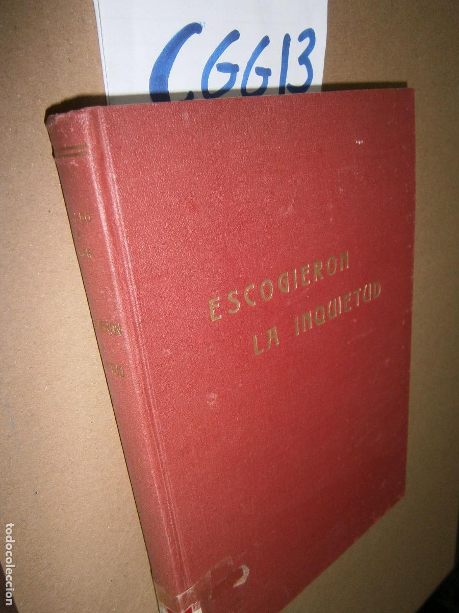 Libros de segunda mano: ESCOGIERON LA INQUIETUD - Foto 1
