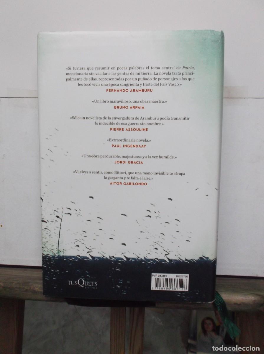 Libros de segunda mano: PATRIA - FERNANDO ARAMBURU - 2016. - Foto 3