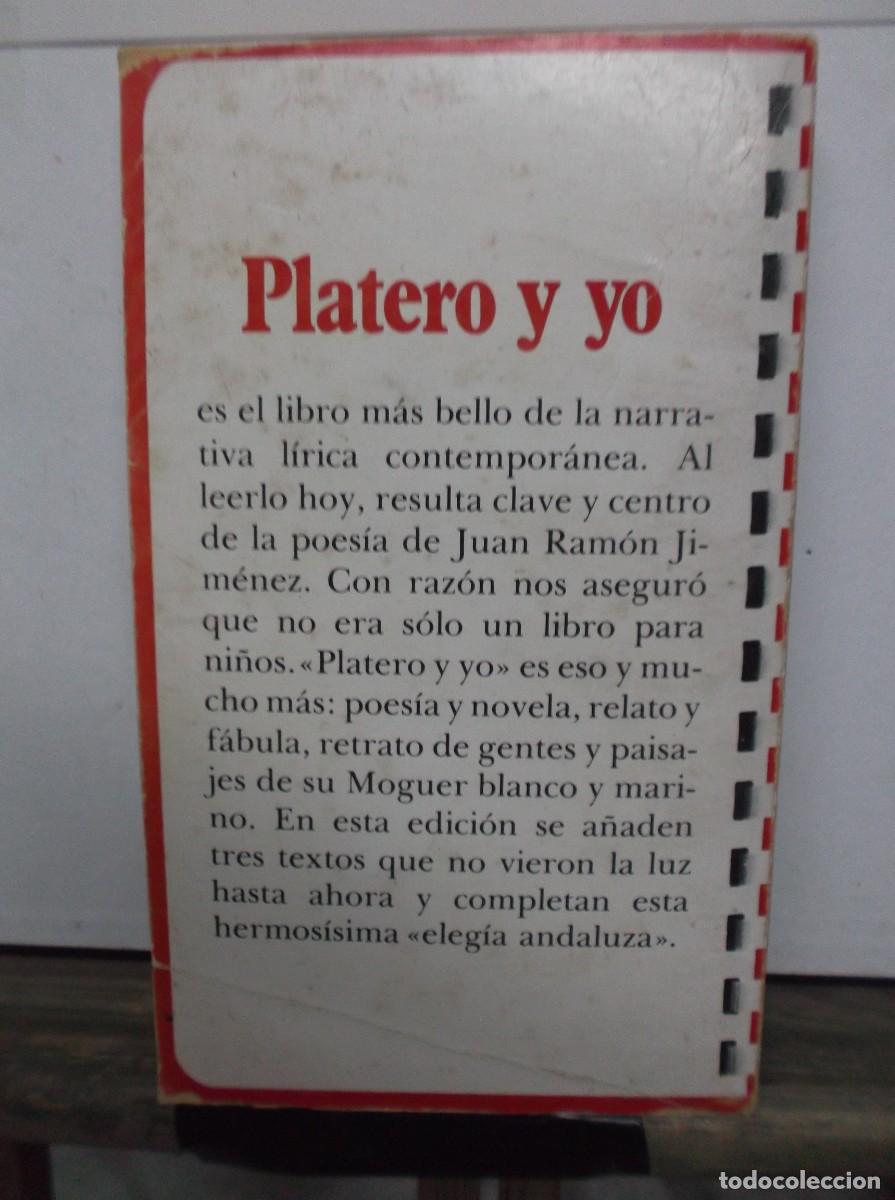 Libros de segunda mano: PLATERO Y YO - JUAN RAMON JIMENEZ - Foto 2