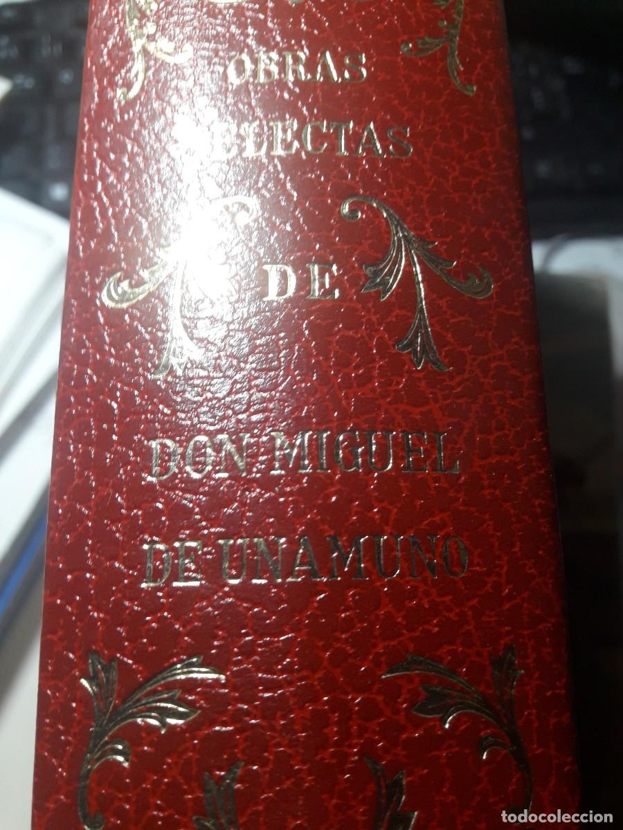 Libros de segunda mano: obras selectas Don Miguel de Unamuno - Foto 1